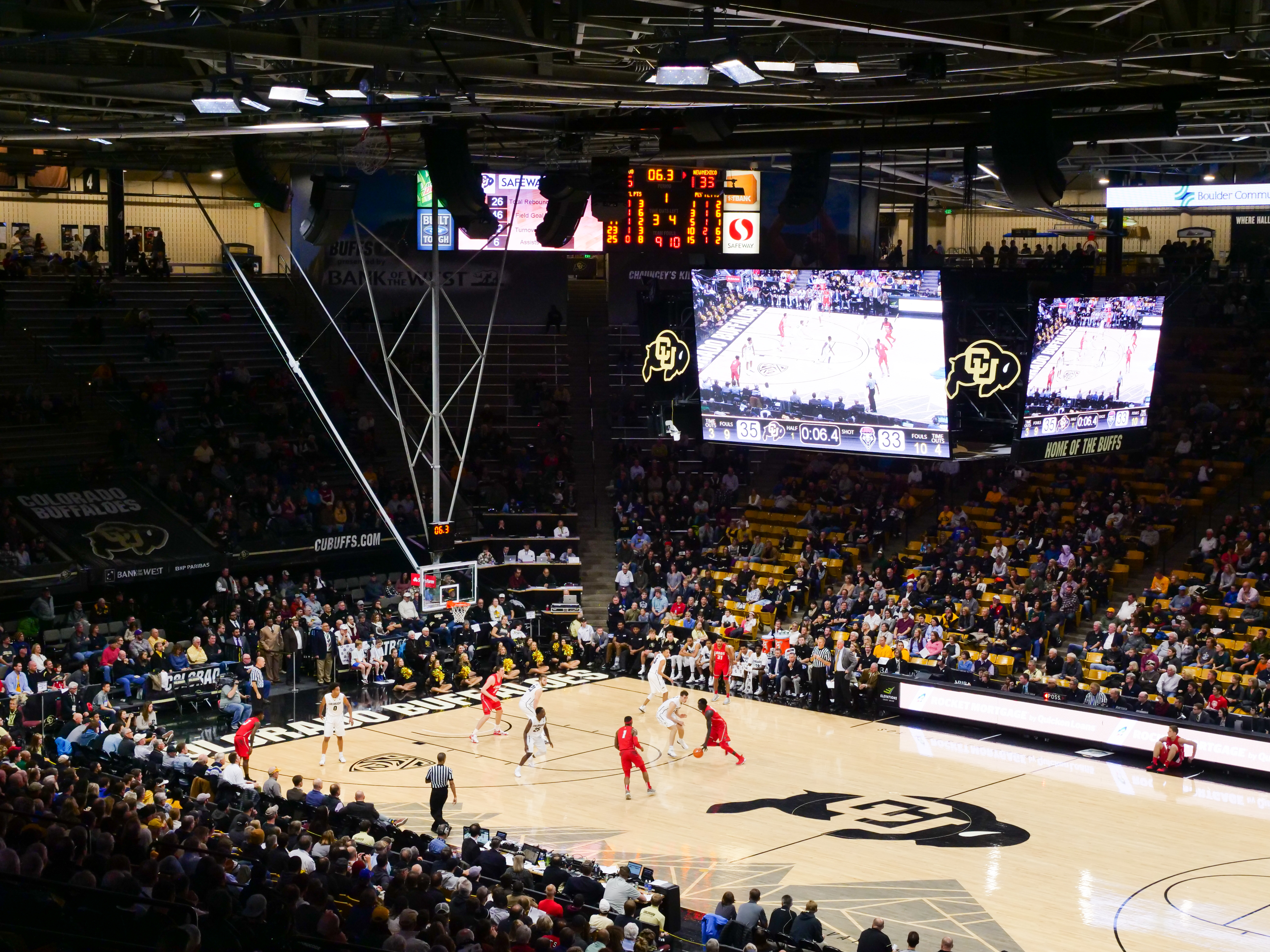 CU men's basketball game at the CU Events Center