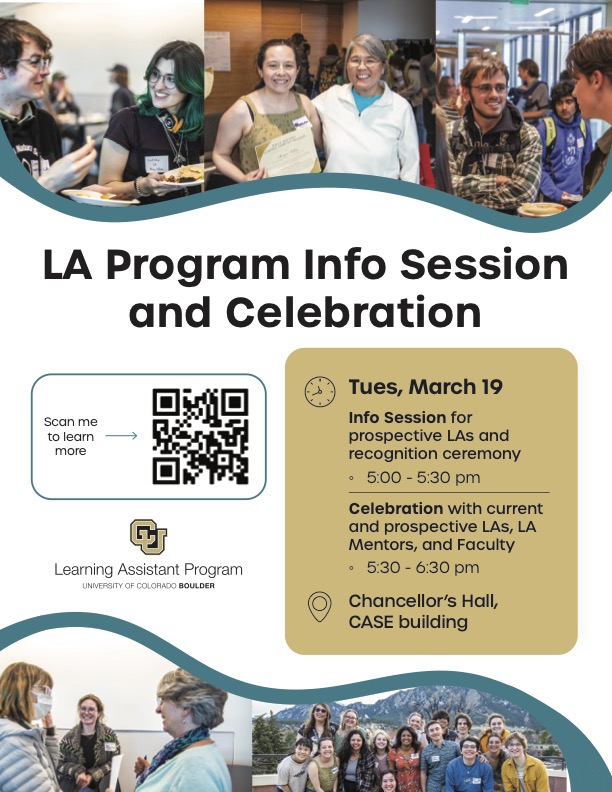LA Program Celebration & Info Session with QR code