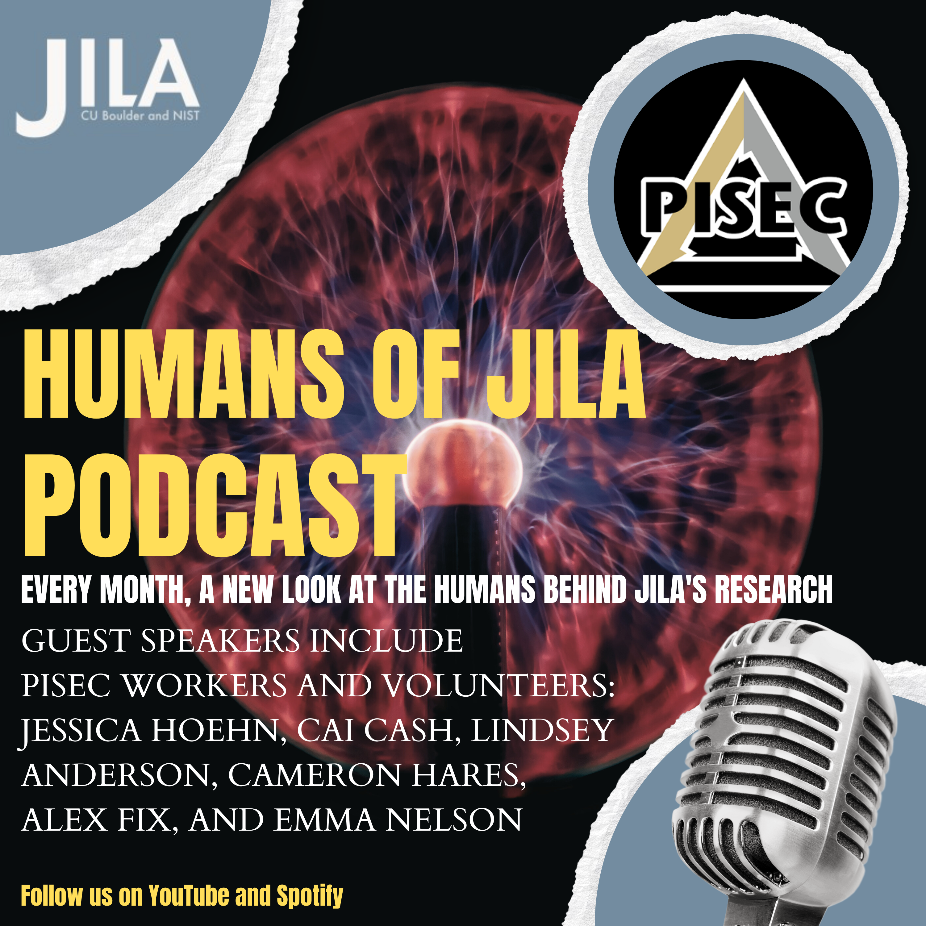 Humans of JILA podcast poster