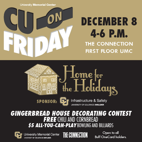 CU on Friday: Home for the Holidays Dec. 8