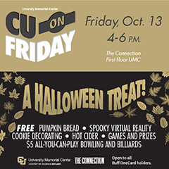 CU on Friday: A Halloween Treat