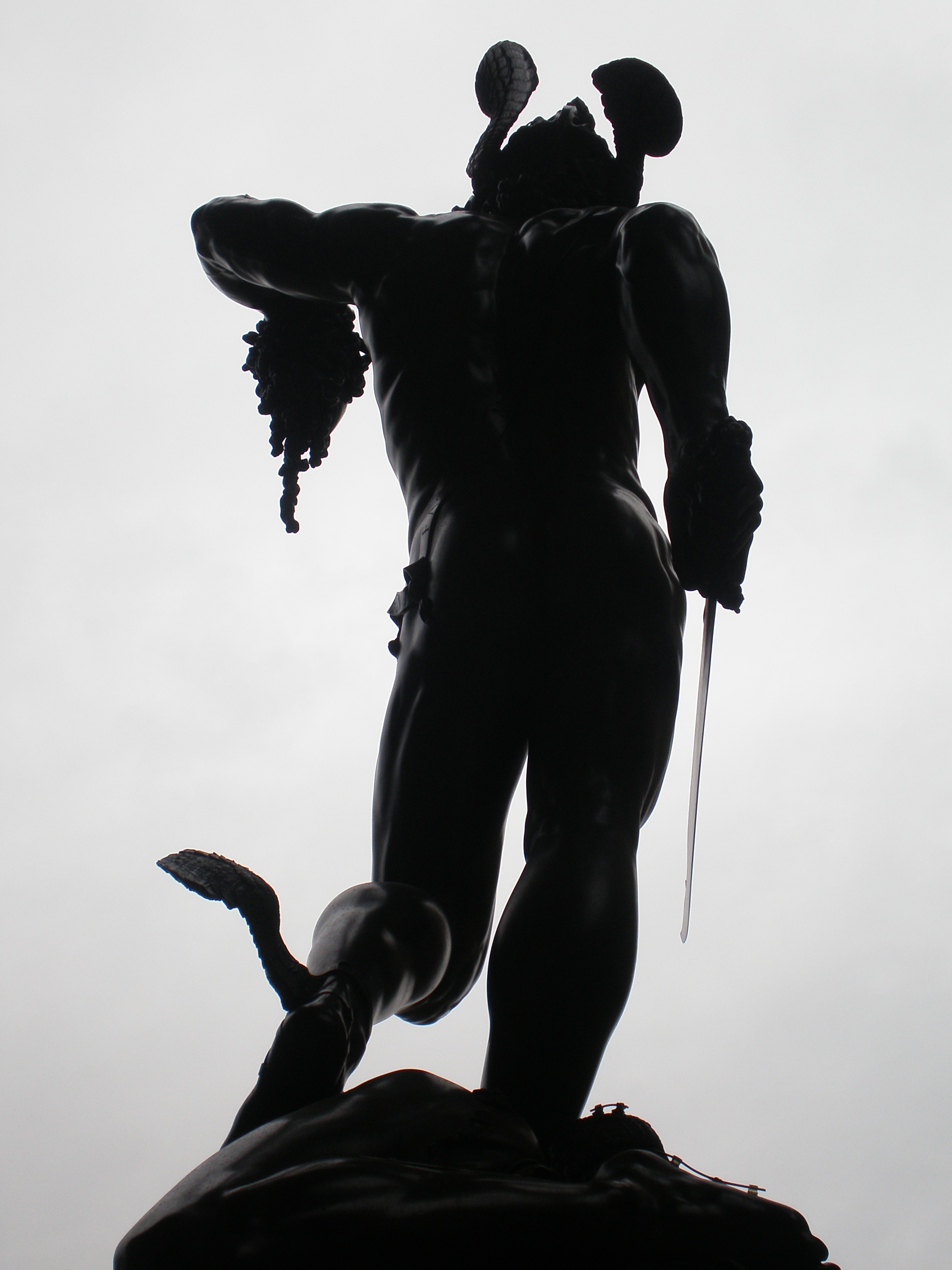 Perseus and Medusa statue in Florence