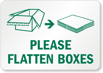 Please flatten boxes