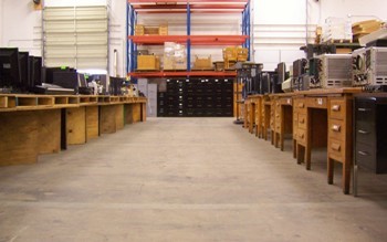 Inside the CU Boulder Distribution Center