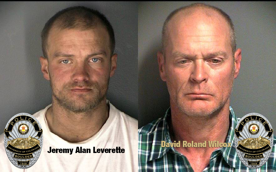 Arrested: Jeremy Alan Leverette and David Roland Wilcox