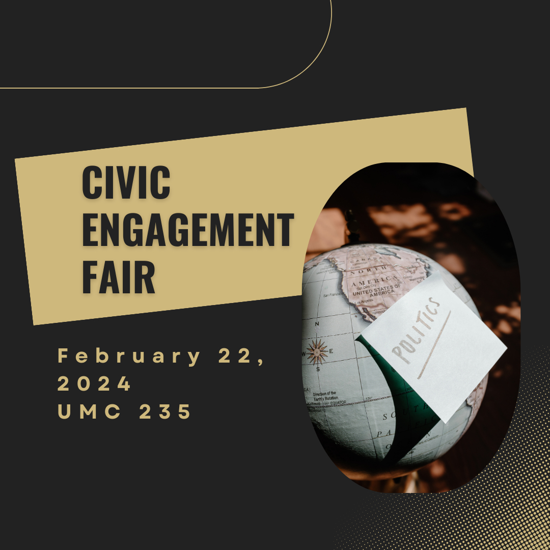 Civic Engagement Fair on Feb. 22 in UMC 235