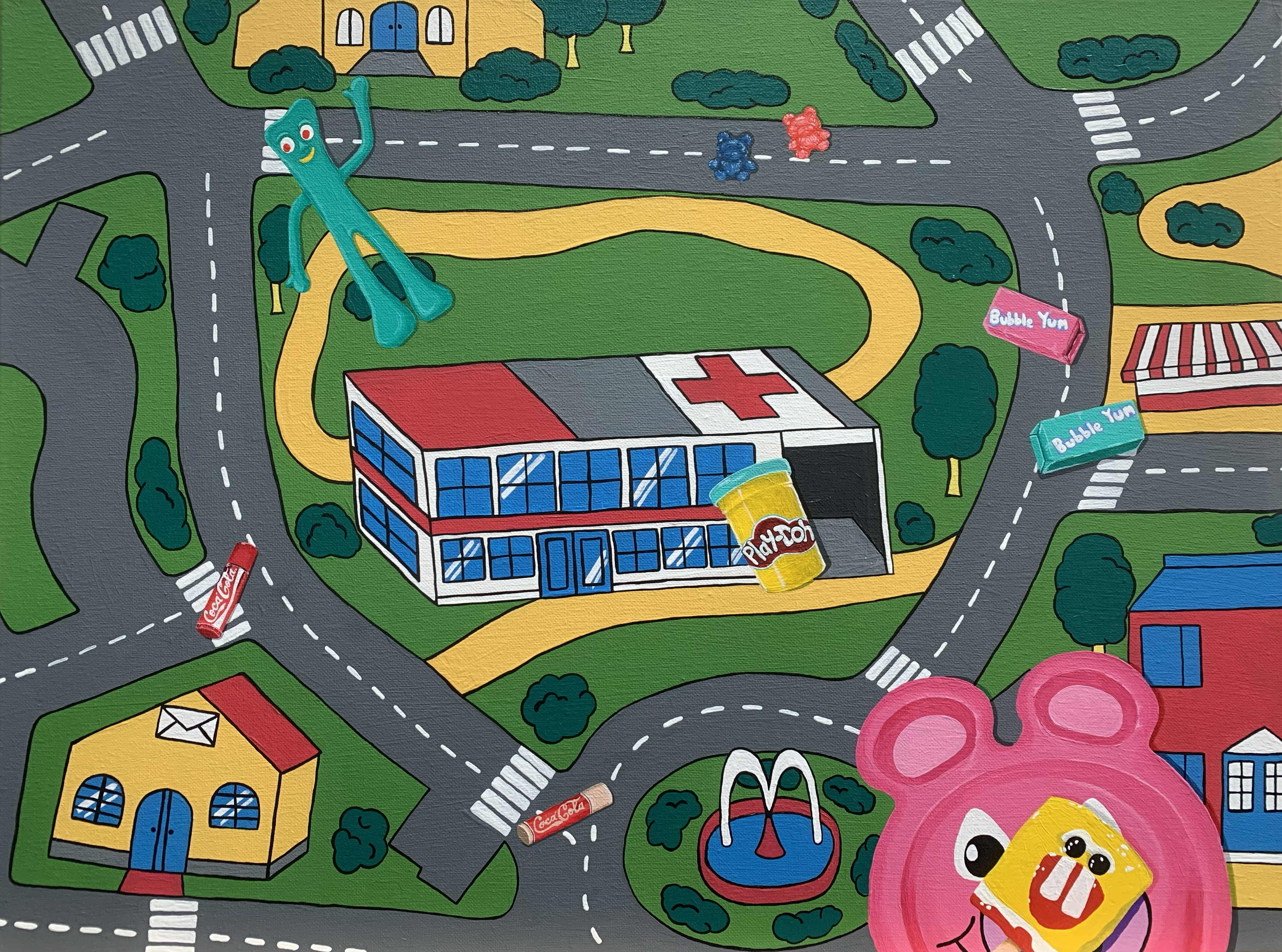 piece of art titled '2000s Nostalgia'