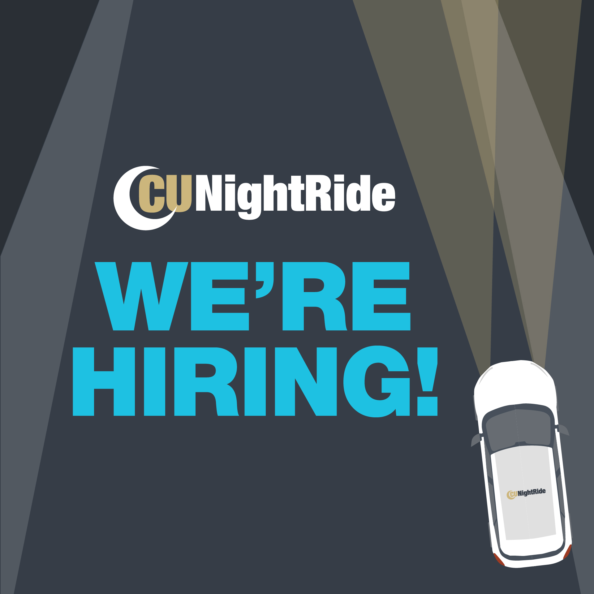 CU NightRide is hiring